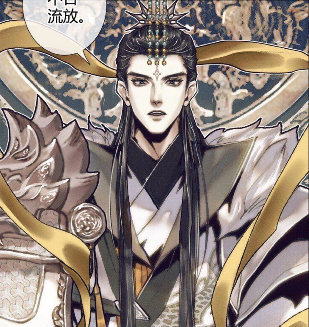 天官赐福动画漫画版的君吾，疯批大佬，又高又帅天官赐福