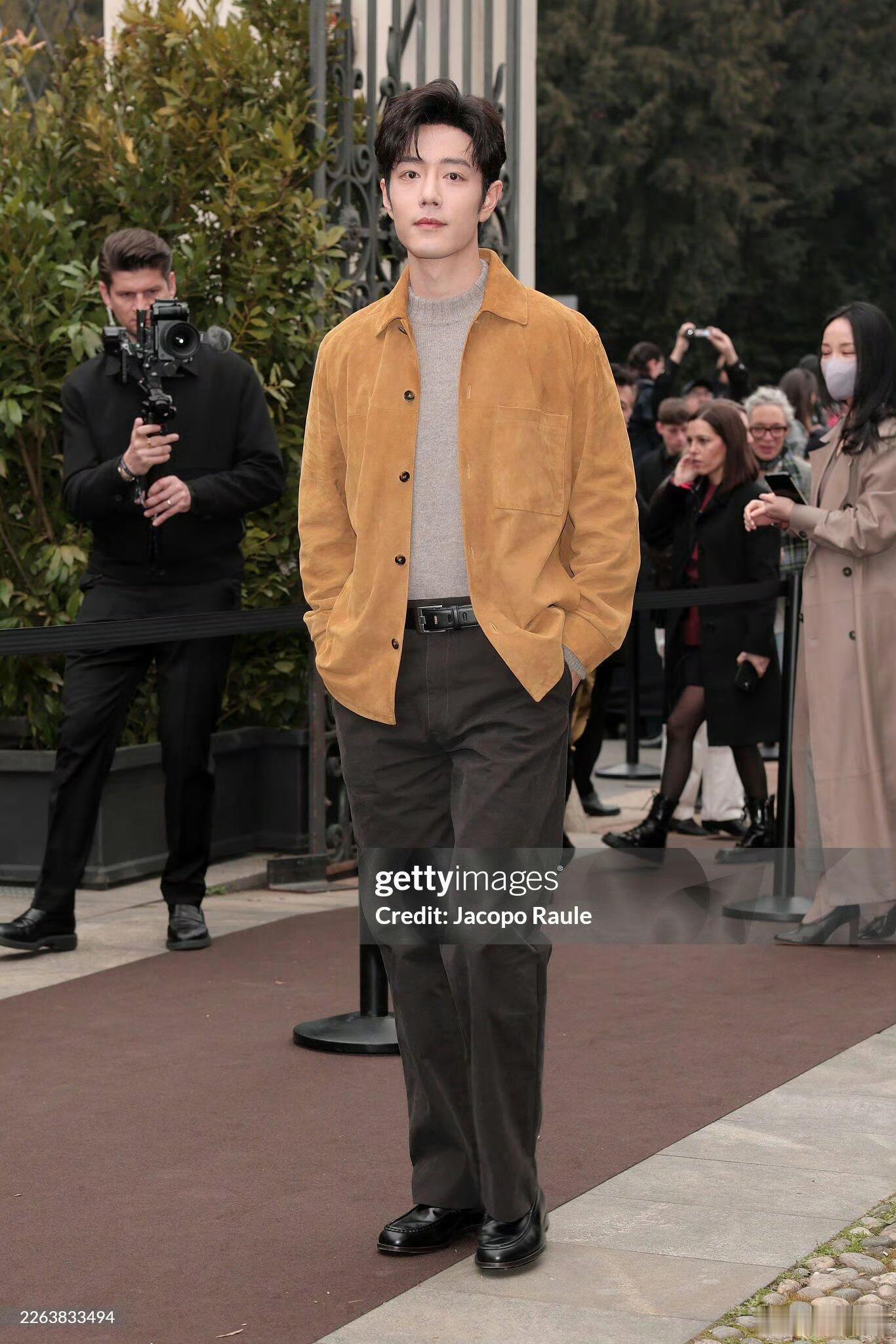 G社生图，好看晕！G社：我发誓，我真的不是肖战站姐肖战米兰看秀造型xz肖