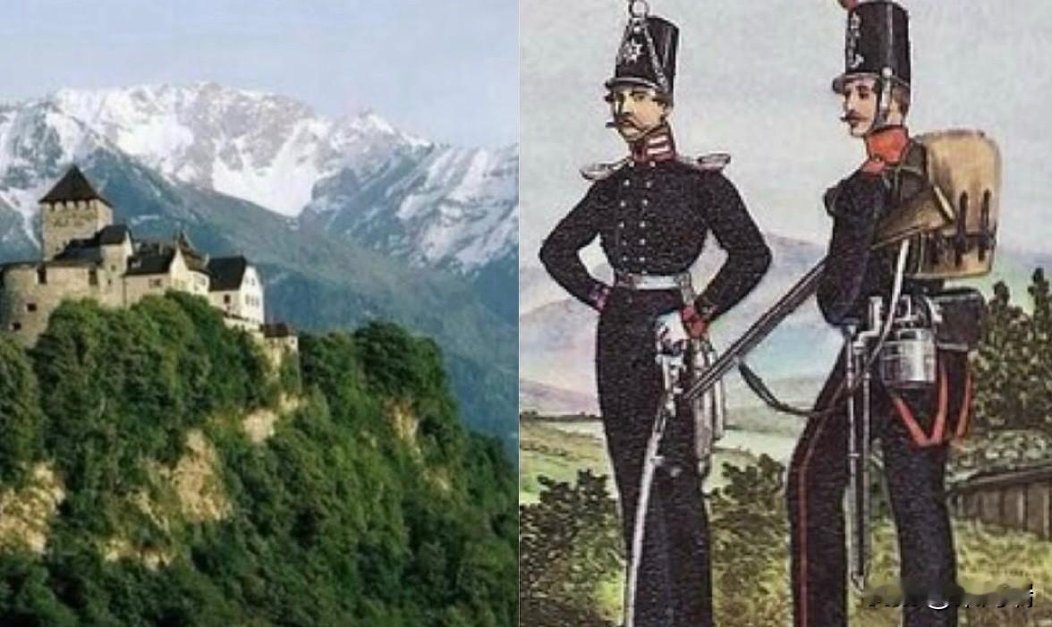1866年普奥战争期间，列支敦士登派遣约80名士兵协助守卫中立边界。这支部队从未