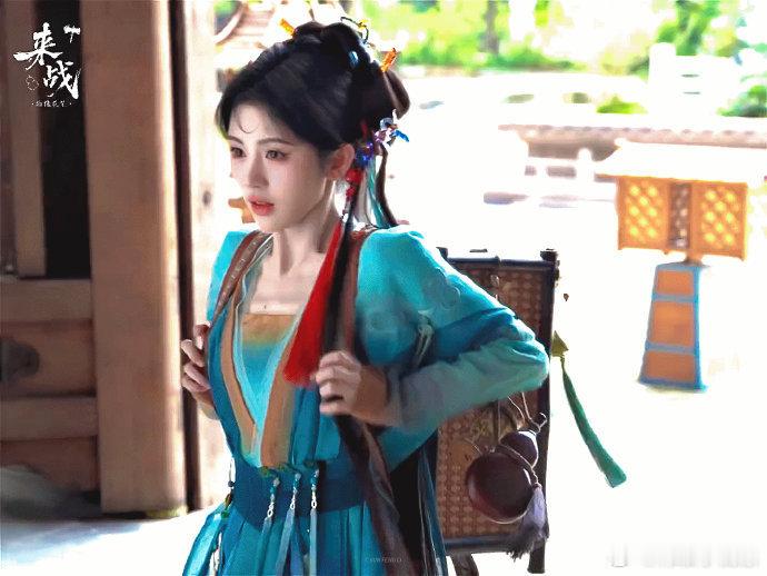 #来战##﻿鞠婧祎来战##鞠婧祎阿黛#可爱必备双马尾​