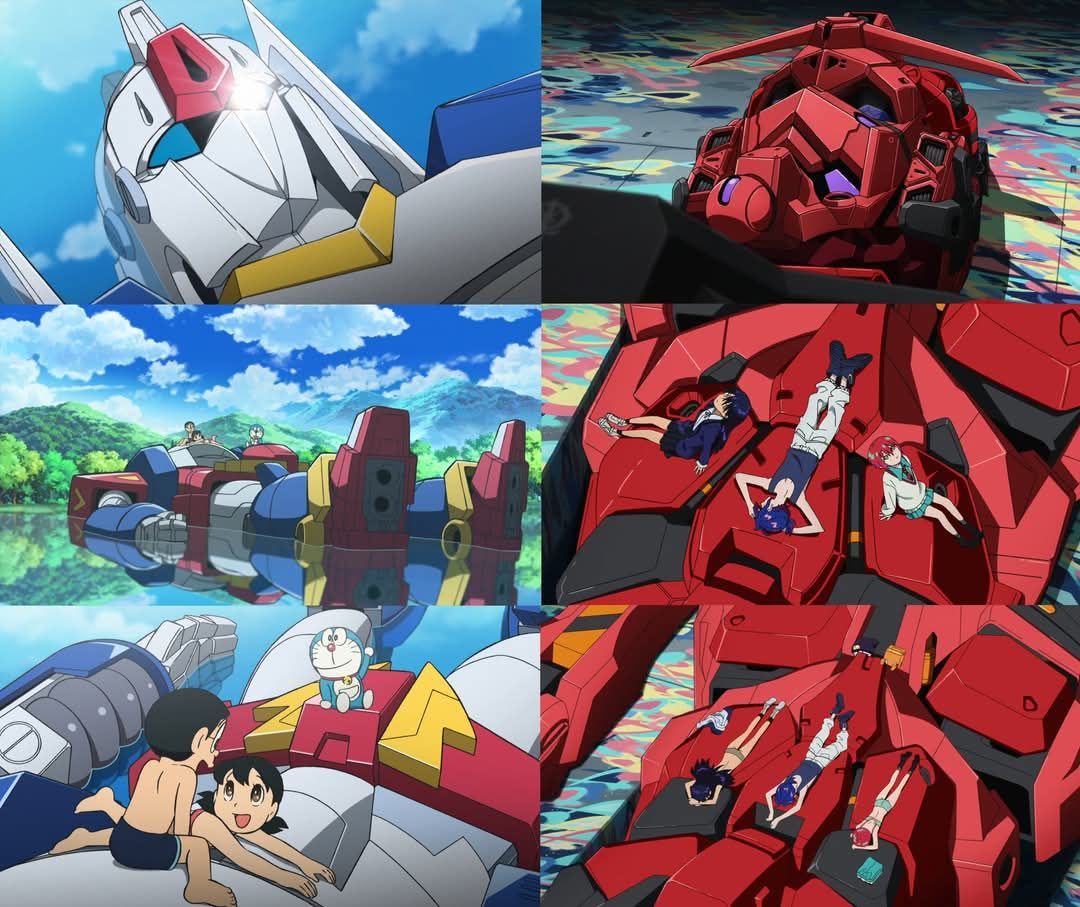 笑死，躺大机器人之事在哆啦A梦中亦有记载​​​