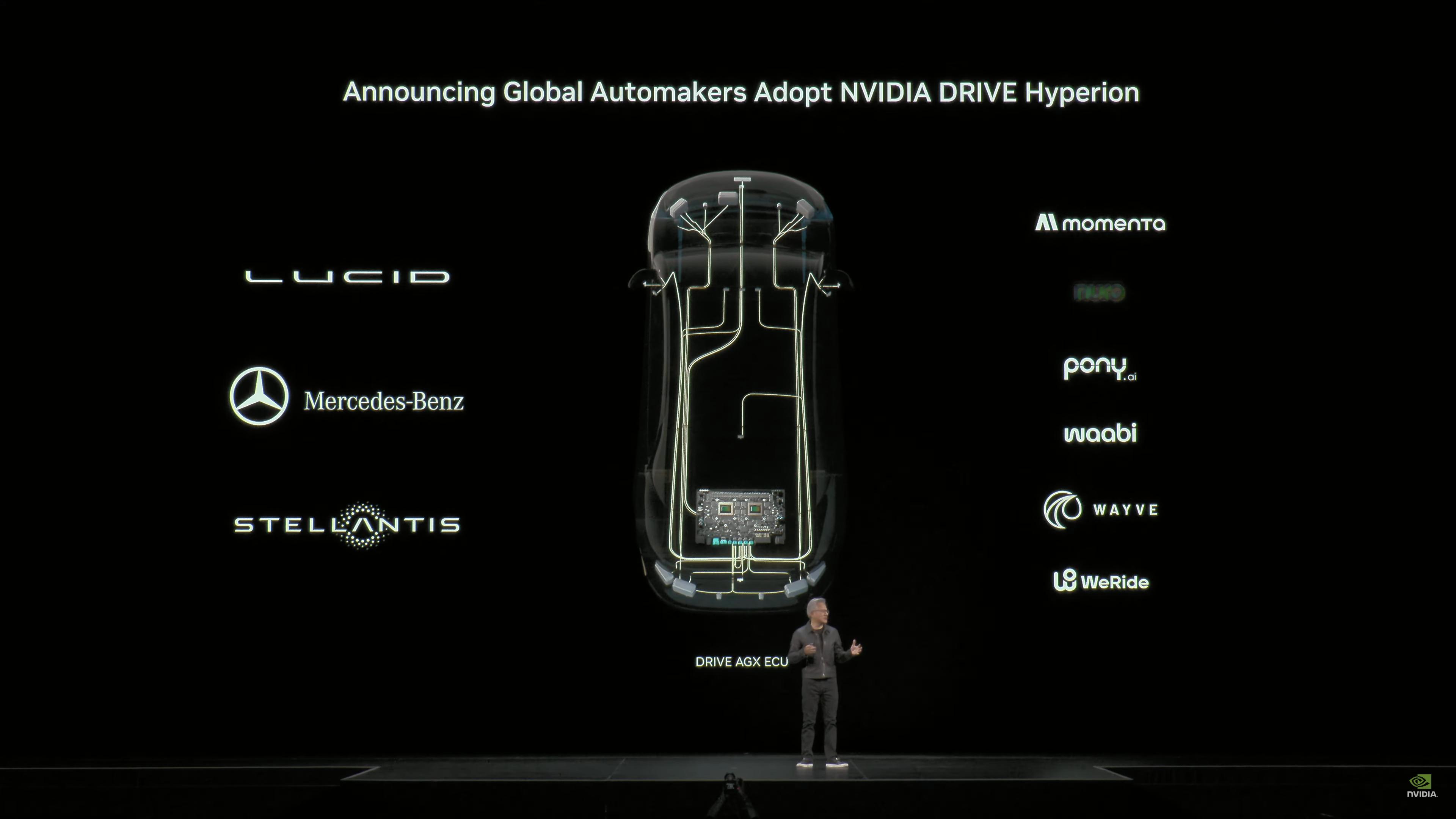 昨晚英伟达的GTC,老黄把自动驾驶放压轴讲的,这次GTC看英伟达确实把自动