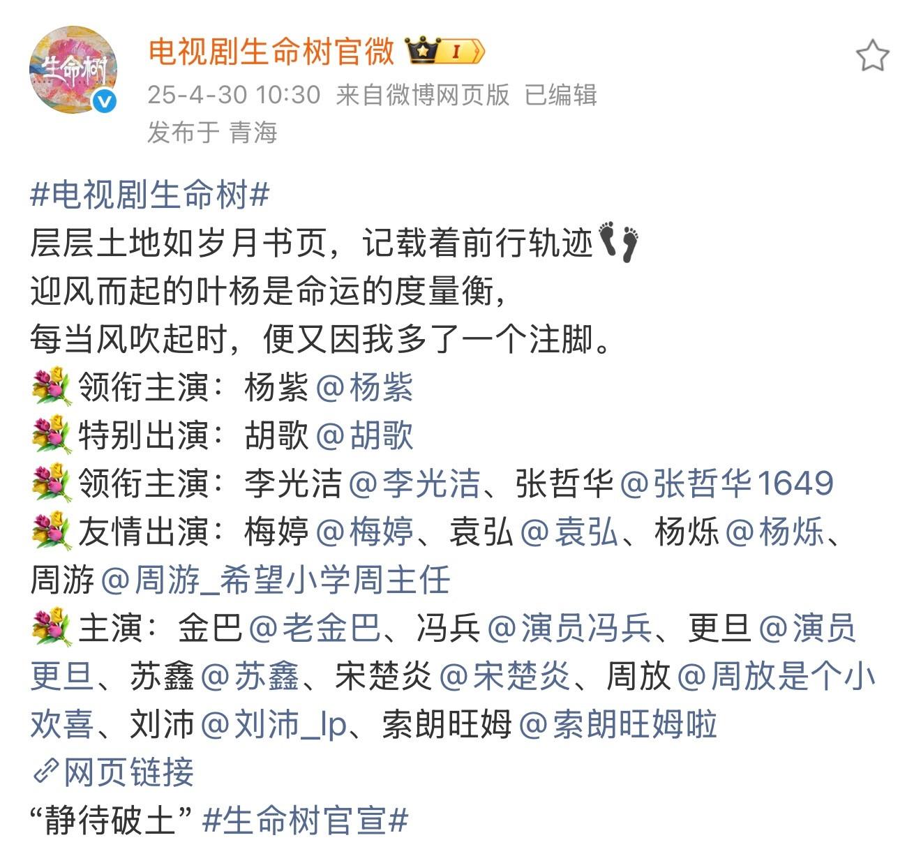 这个生命树看得人心里暖暖的[doge]​​​