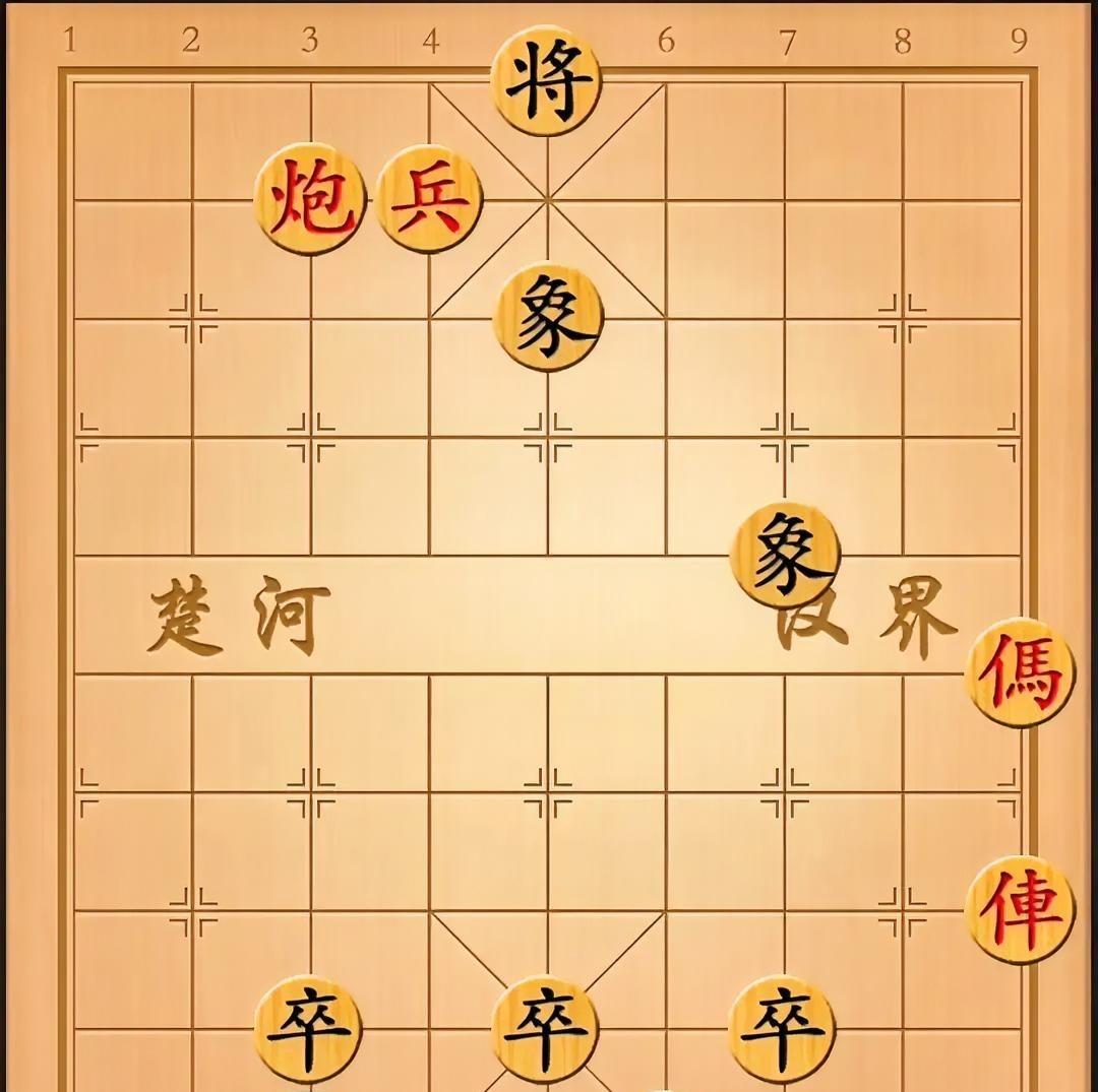 闲话不说，上手就是干货！别看这棋红方实力占优，能保不输巳是万幸。黑棋三鬼敲门，
