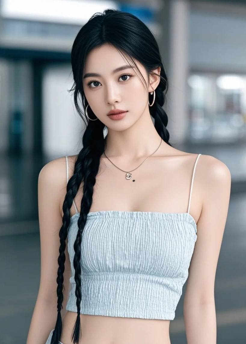 这气质，妥妥的女神范儿！