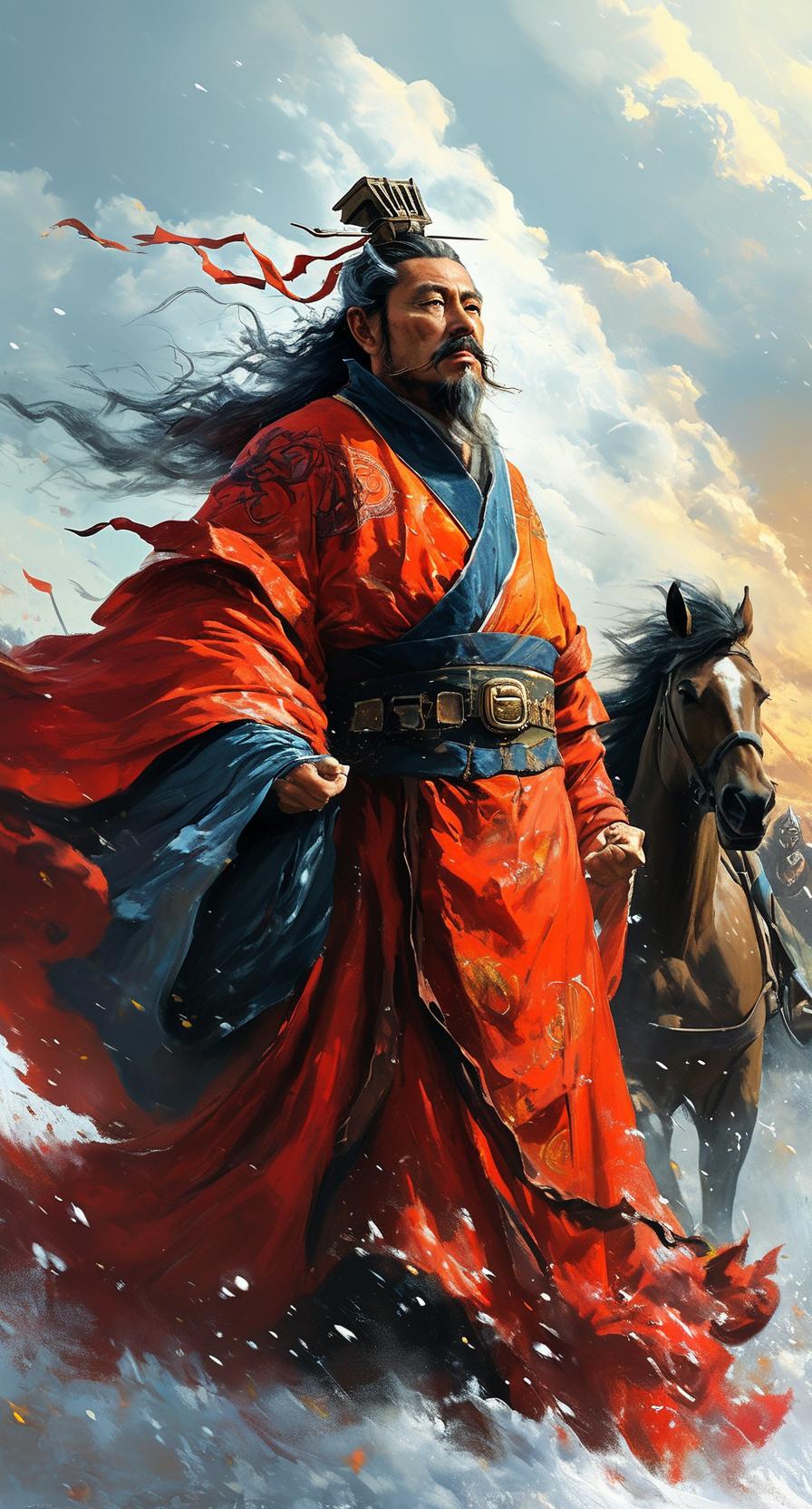 刘邦《大风歌》：一首震撼千古的英雄之歌，读懂它你就懂了汉朝崛起的秘密！刘邦无