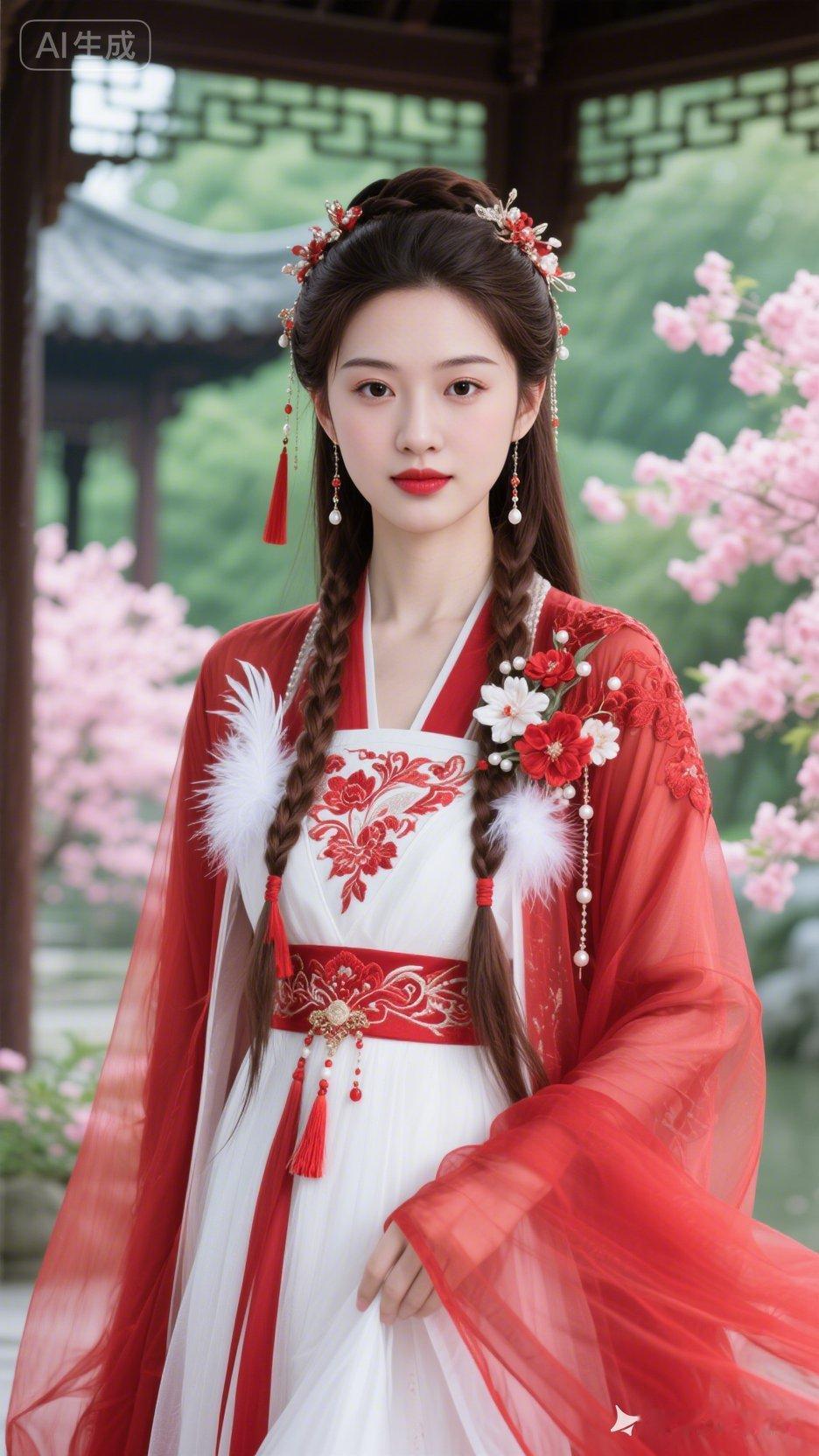 穿越回古代，遇见最美汉服少女！