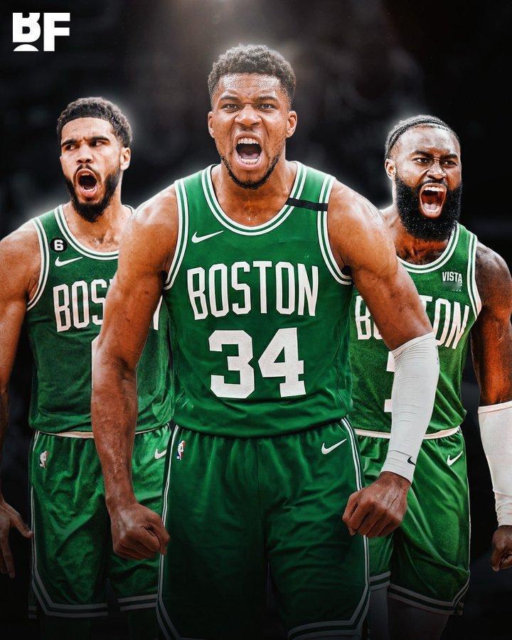 据报道，波士顿凯尔特人队有意在今年休赛期交易得到扬尼斯·阿德托昆博“即便是现在