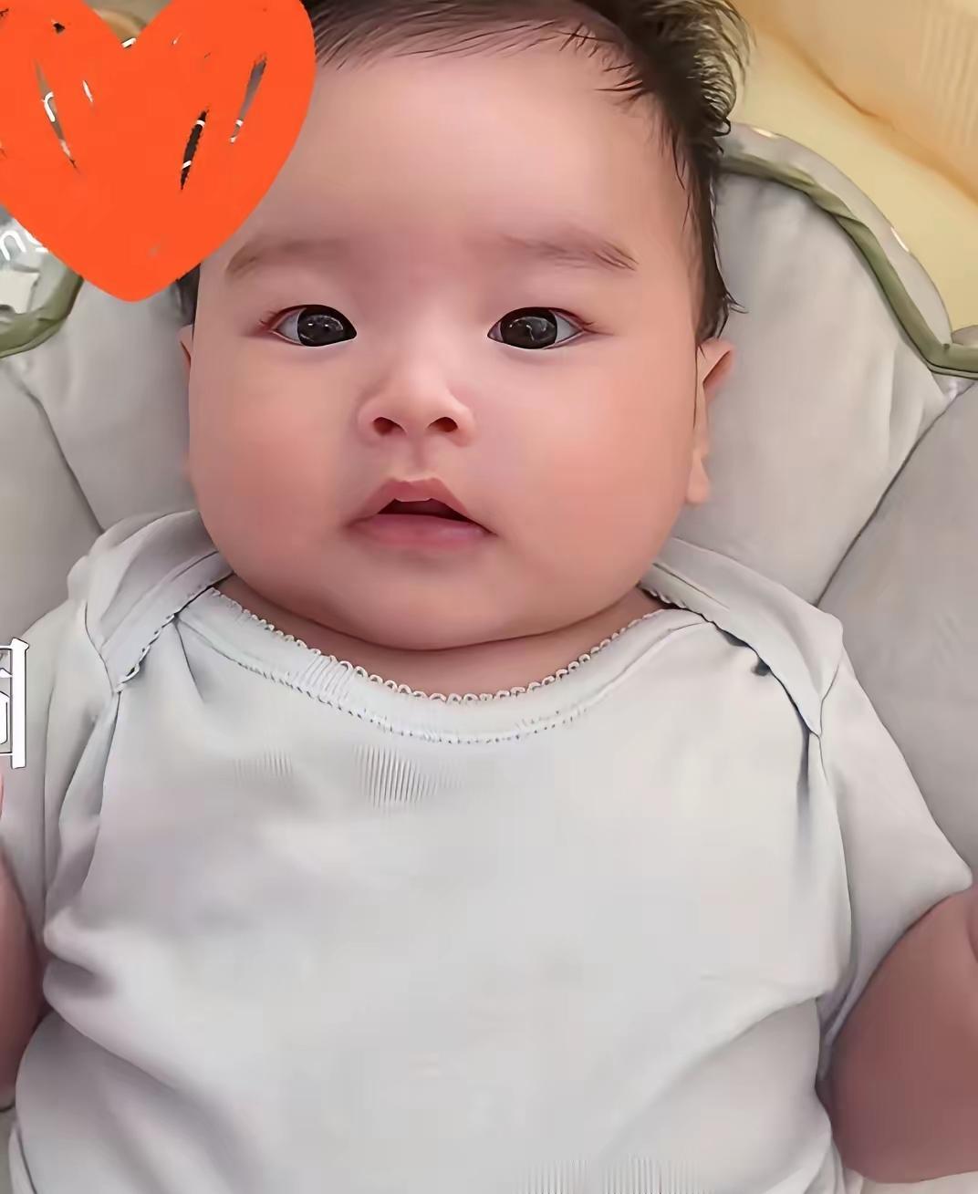 马筱梅儿子汪吉辰​有个细节不知道大家发现了没有​那就是他长得一点都不像爸爸，