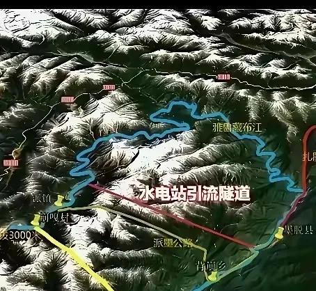 网上关于雅江水电站的建设地点、建设方式的信息五花八门，有很多信息都是错的，下面的