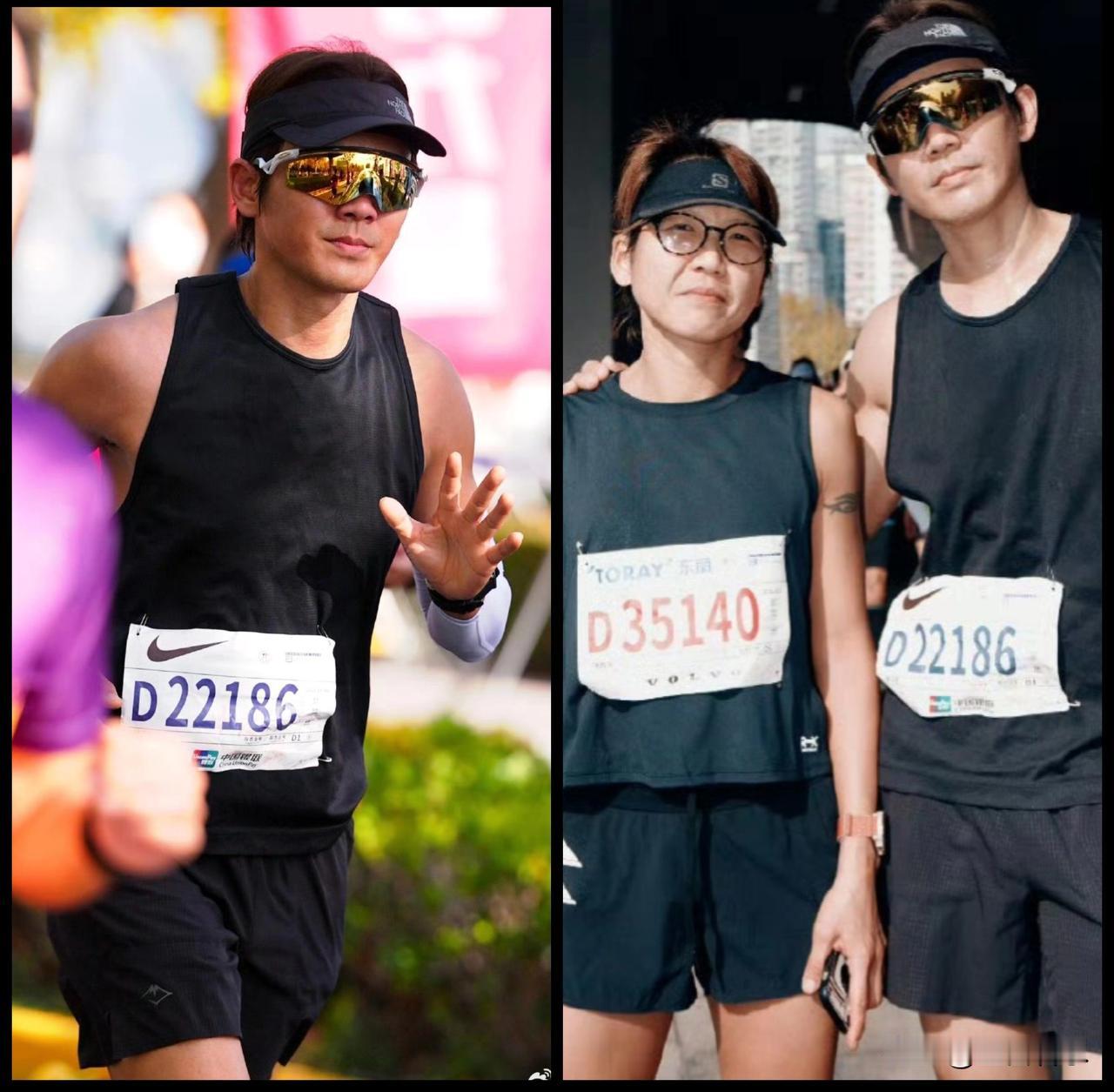 51岁钟汉良生日当天挑战42.195公里全马拉松，10公里段跑出54分钟果然法