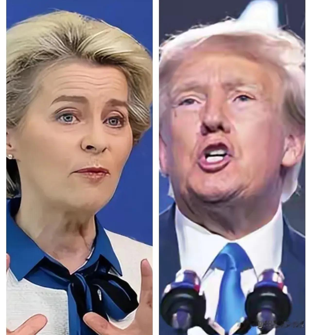 彻底翻脸了！22日，欧盟主席冯德莱恩，就特朗普日前任命格陵兰特使公开表示：欧盟与