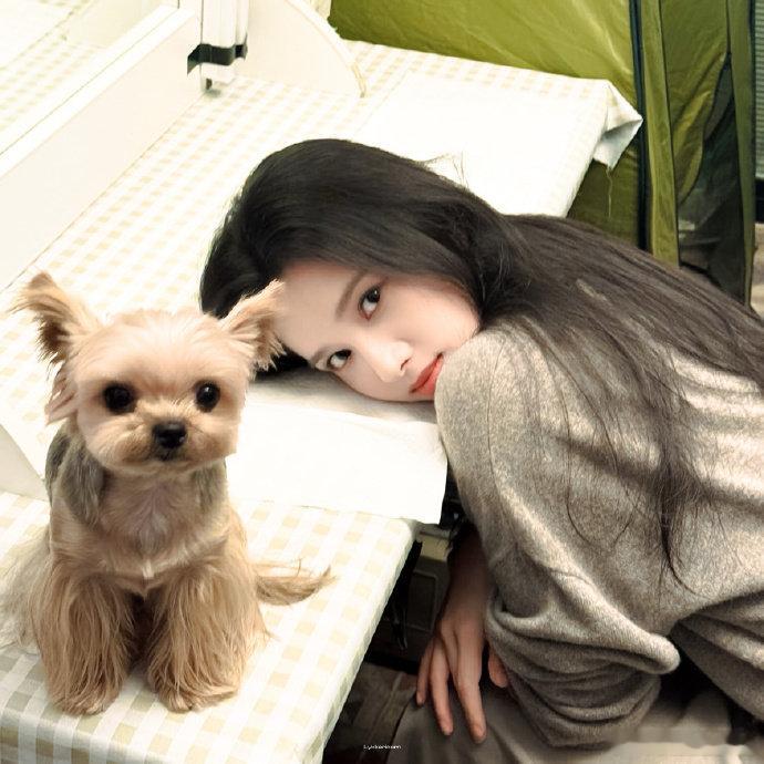 张婧仪拍了iu照镜子名场面张婧仪这波属实是突破自我了！平时温温柔柔的小姑娘，拍