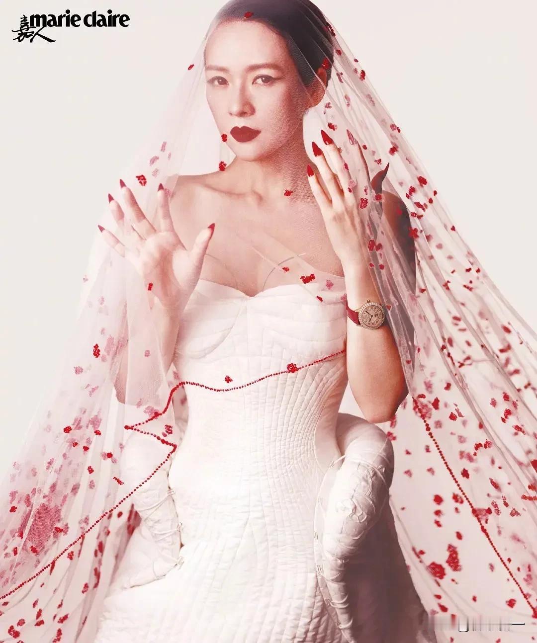 妈呀，章子怡这号召力是真强啊[呲牙笑]拍嘉人杂志三大高奢LouisVuitto