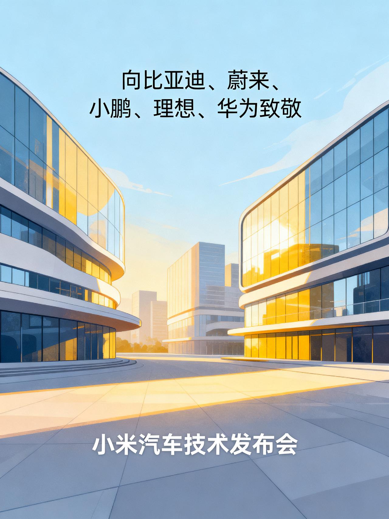 小米汽车向多家友商致敬，雷军这波操作，够狠离了大谱了！雷军这一手，直接把整个汽
