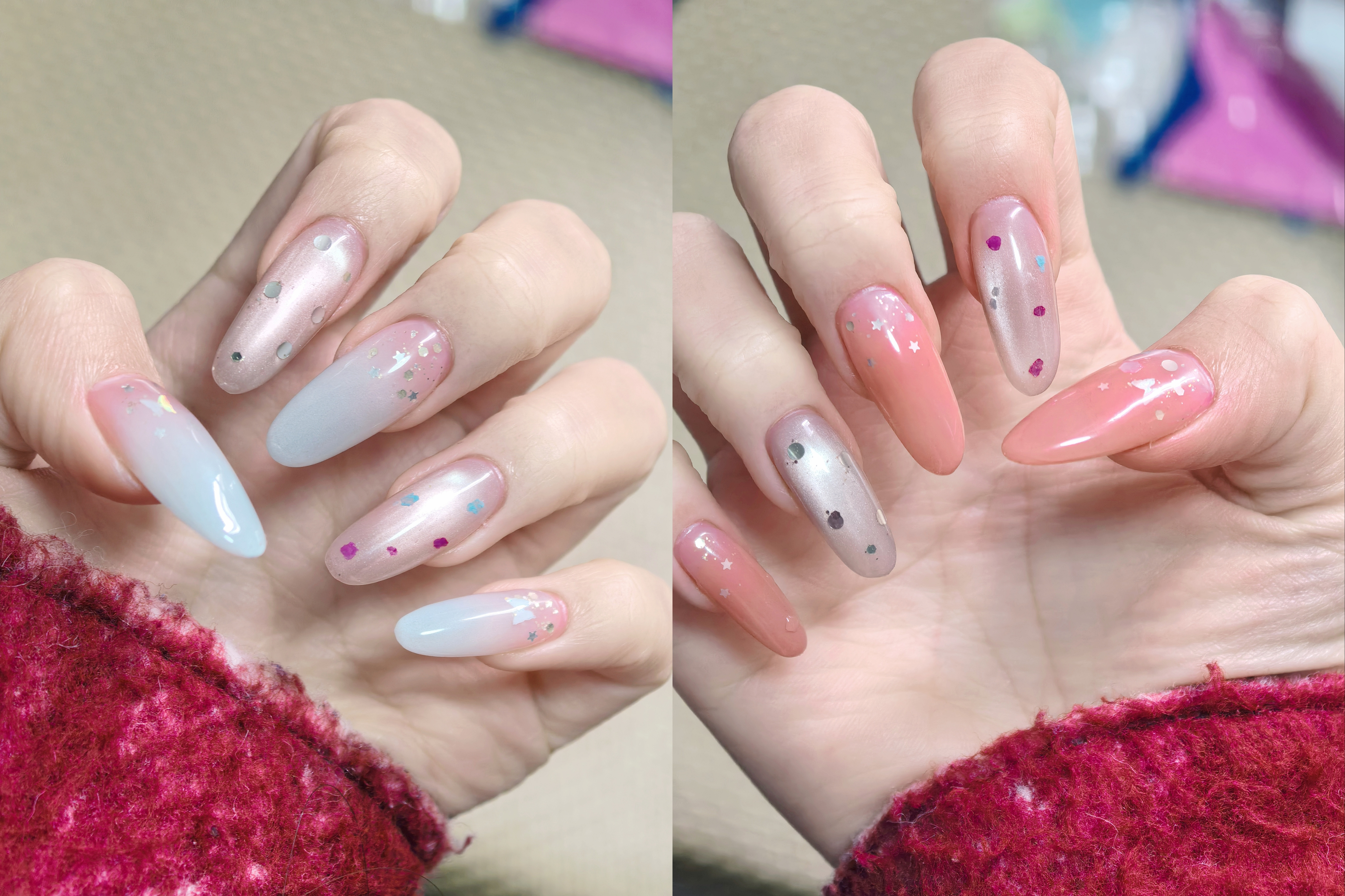 今年的美甲已做上