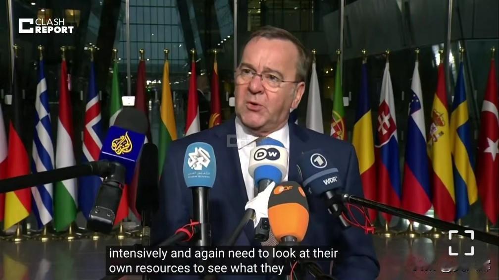 【库存已空：德国防长称再无更多武器可提供给乌克兰】德国防长皮斯托瑞斯表示，