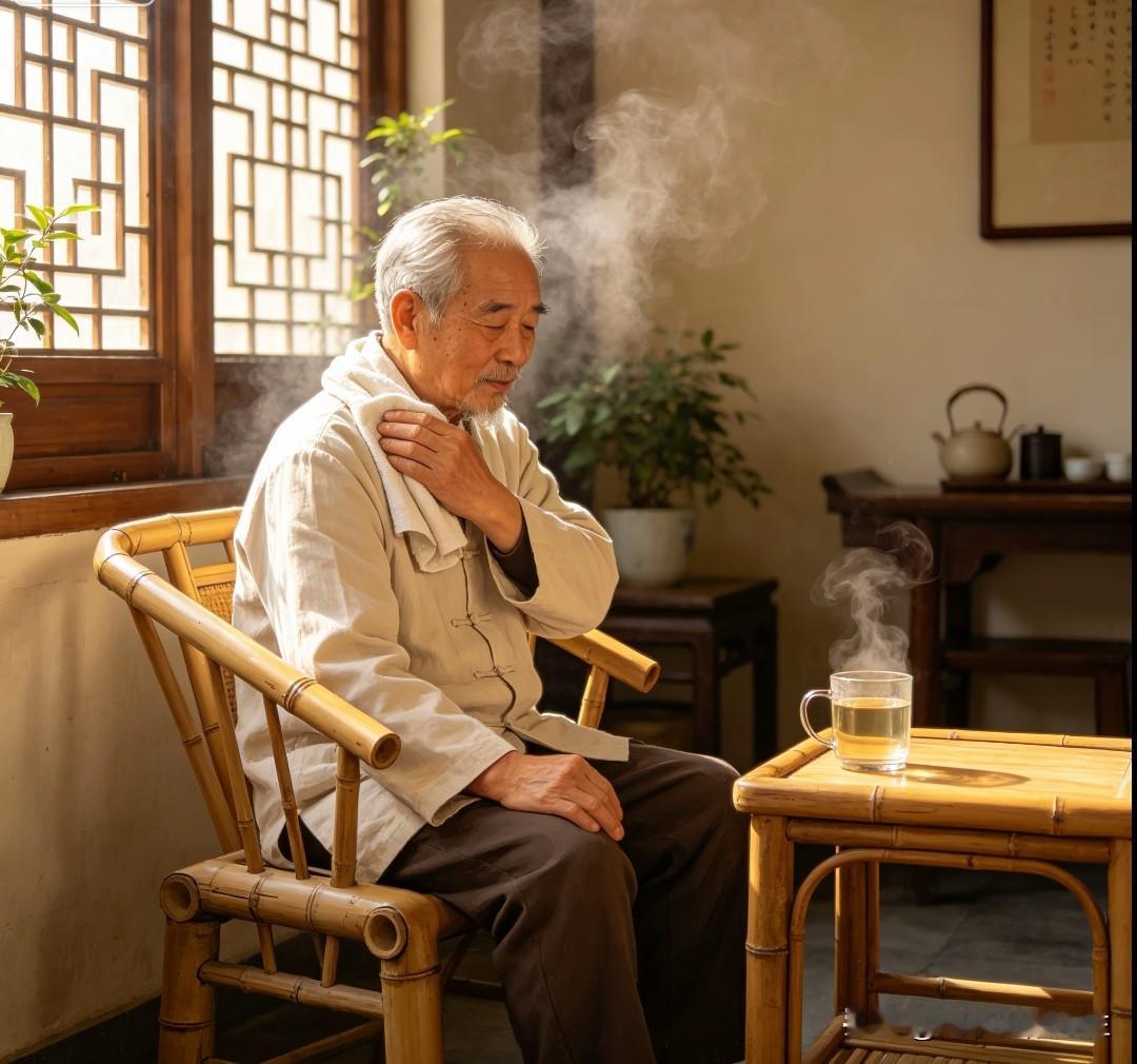 一个老中医的救命金句，他说：“身上任何地方不舒服，都可以用一杯热水+一条干毛巾