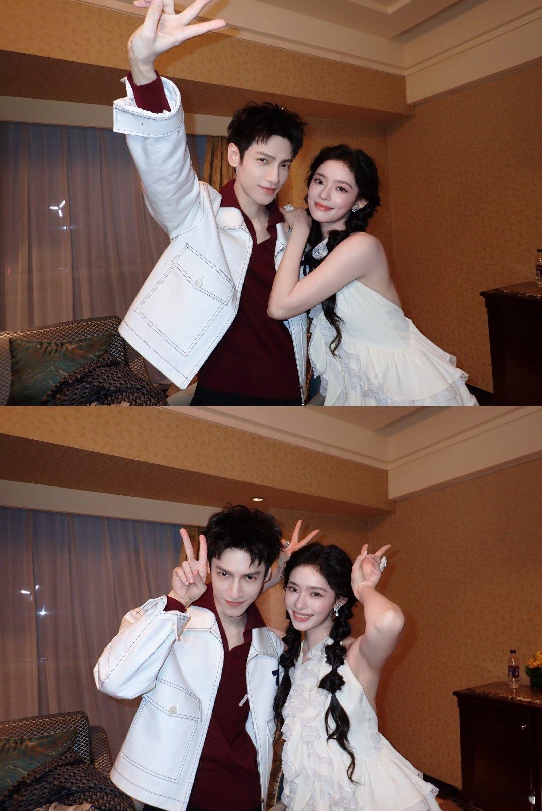 罗云熙林允杀死了剧宣比赛豹豹猫猫的搭配又甜又默契越看越让人喜欢罗云熙林允杀穿剧宣