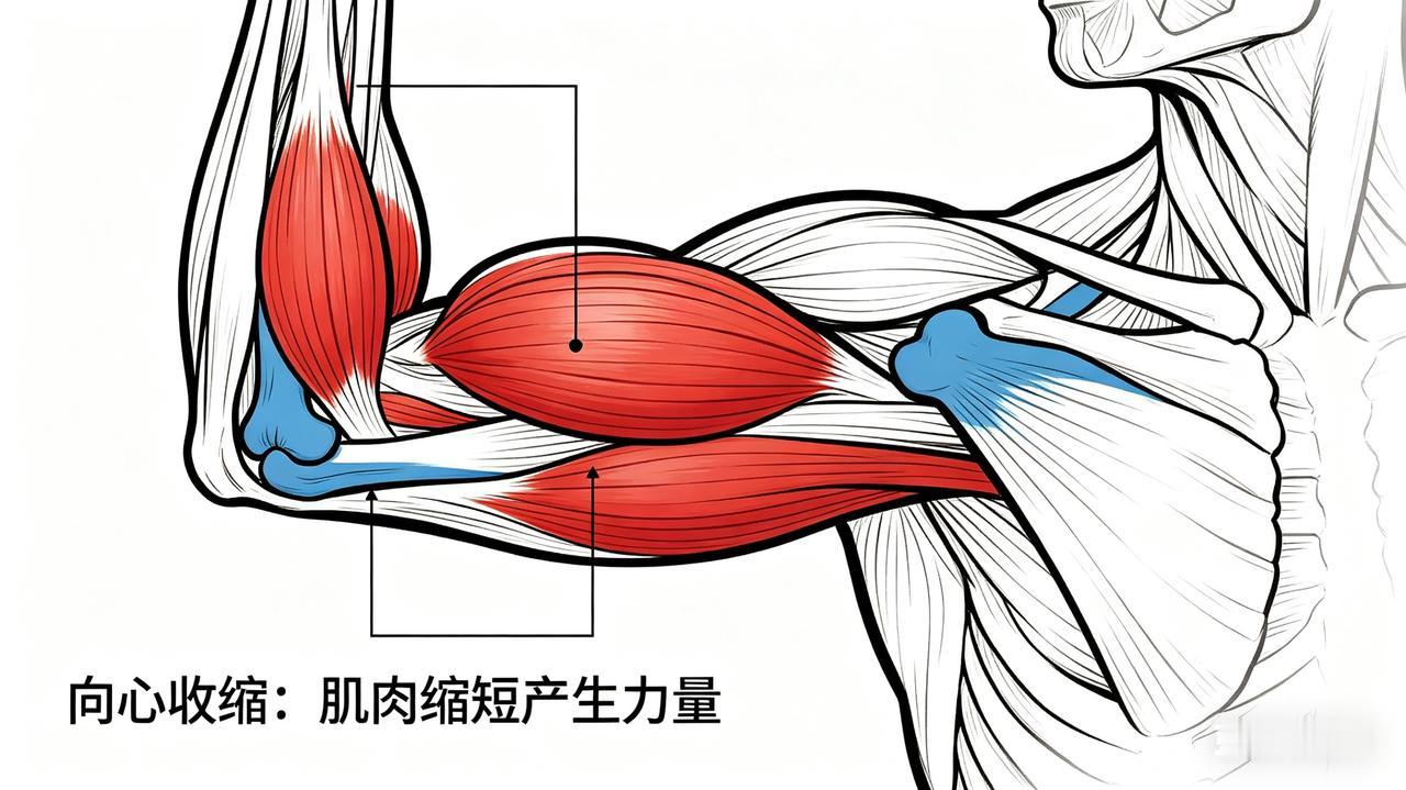 别再瞎练！力量训练4种肌肉收缩，搞懂才长肌肉不受伤很多人练力量只在乎动作次数