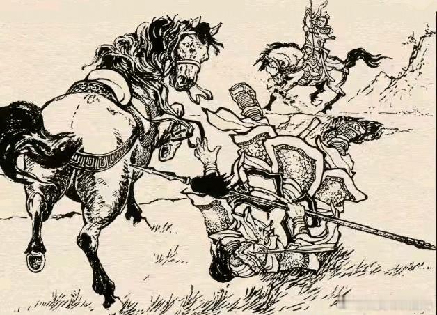 三国“他都打不过，鄙视你！”此图中那匹战马扭过头来一脸的嫌弃样，原来是一员战将