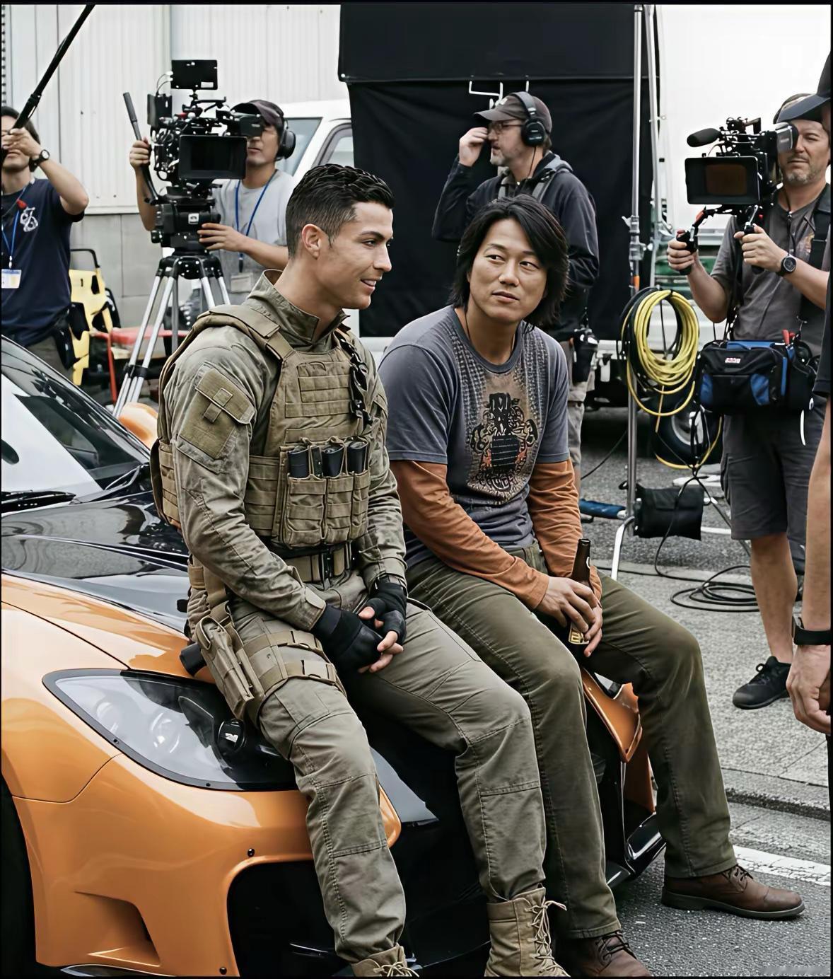 这回实锤了，c罗是演技派？