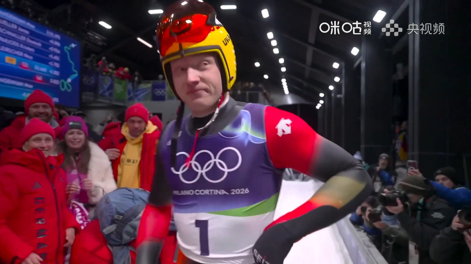 #冬奥雪橇夺金选手最高速131公里##鲍振宇追平中国男子雪橇最好成绩#🏅️米兰