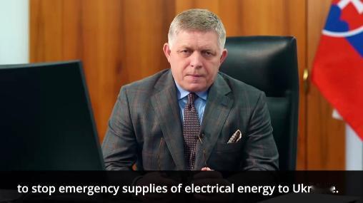 斯洛伐克总理罗伯特·菲佐今天（北京时间2月24日）发布声明：“我已兑现了周六的声