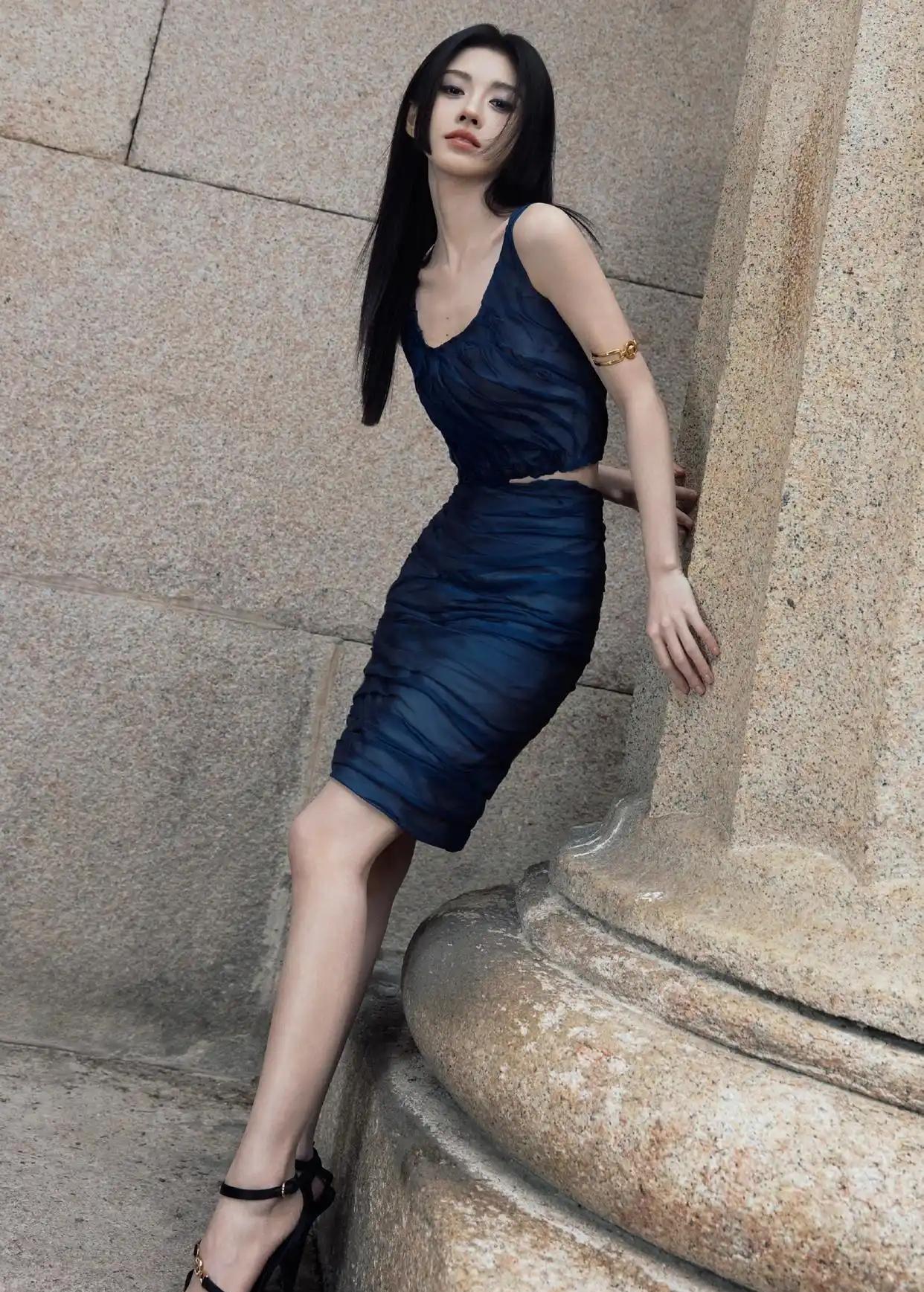 鞠婧祎米兰时装周造型惊艳炸场，这波妥妥爆火出圈！