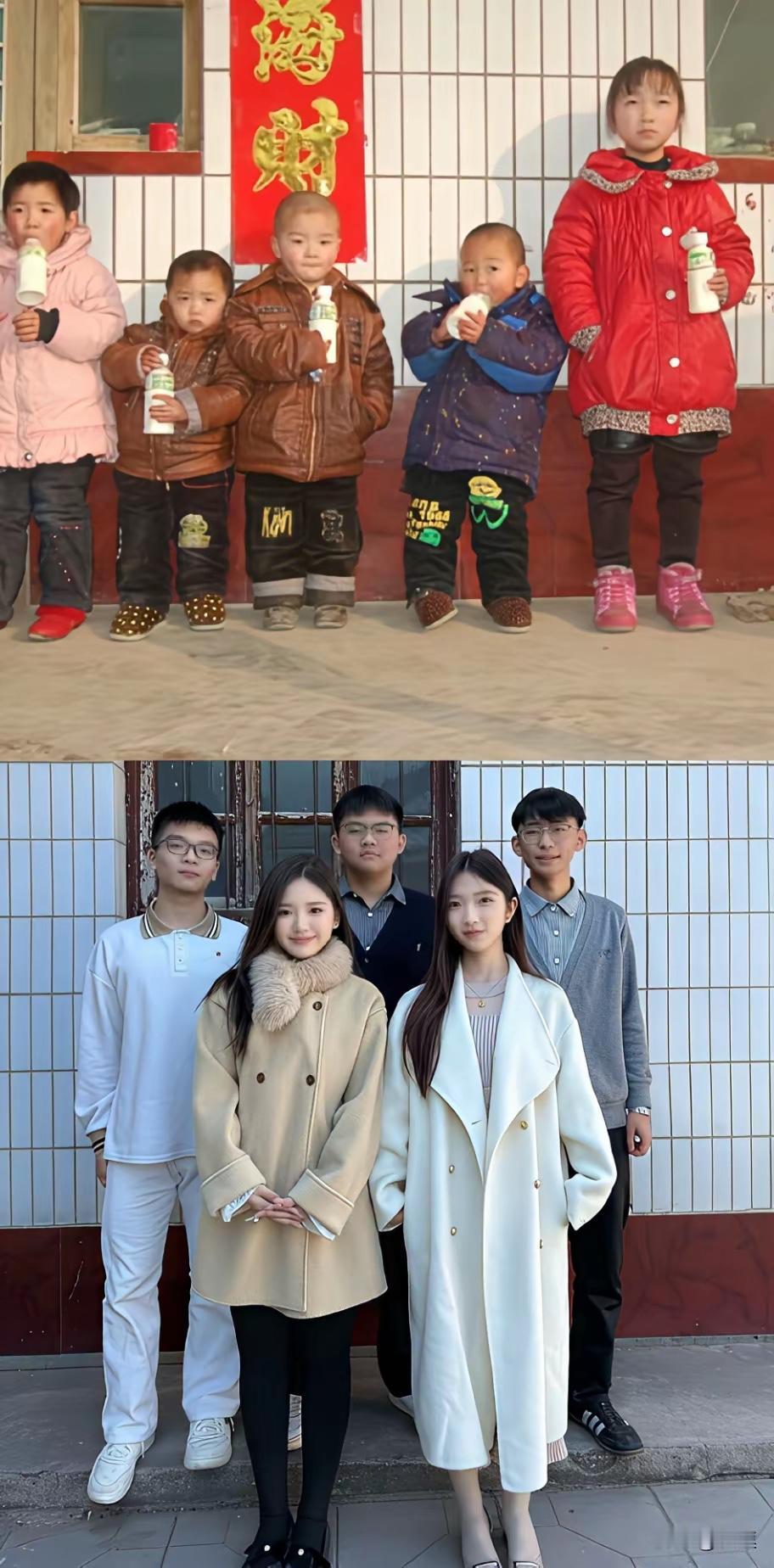 小时候的我们，长大以后的我们，时光流逝岁月如梭