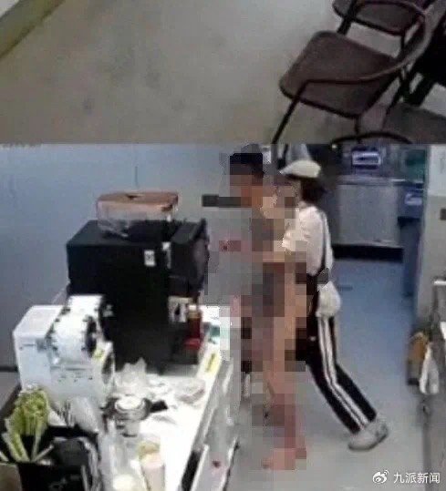 【#古茗回应赤裸男持刀闯入门店被制服#：无人受伤，已嘉奖见义勇为店员】#赤裸男子