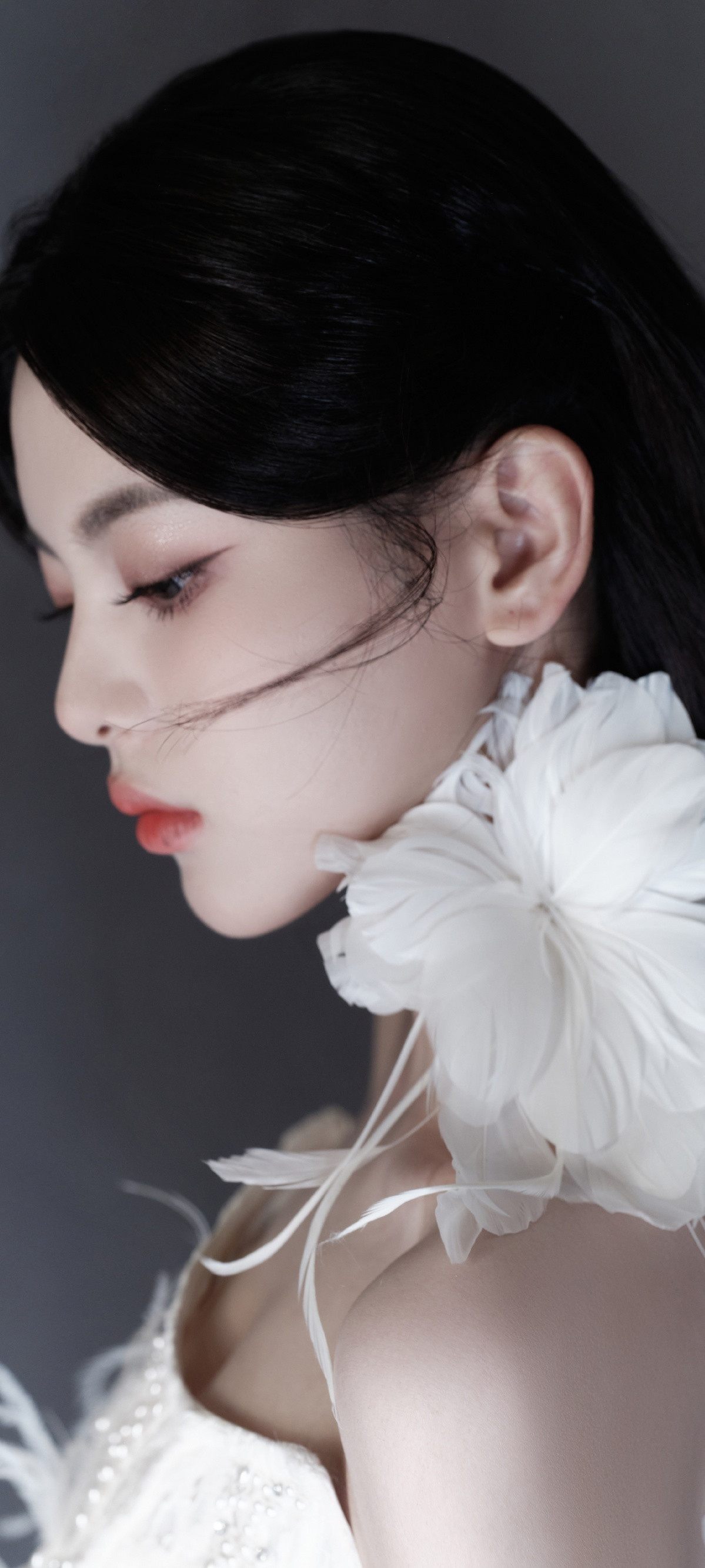 杨超越，白裙曼妙的锦鲤少女。杨超越