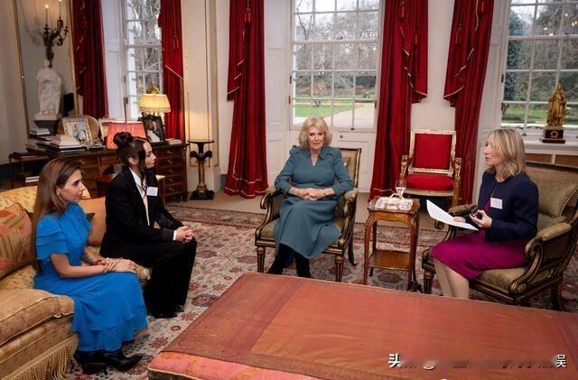 12月11日，卡米拉王后在伦敦克拉伦斯宫为英国慈善机构SurvivingEc