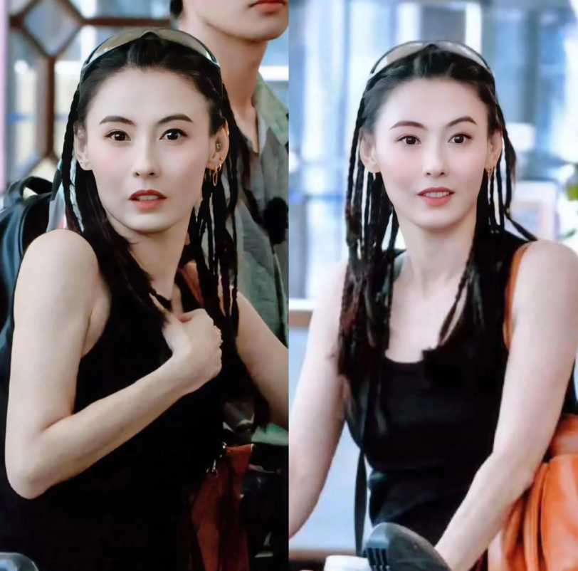 好家伙!宁静见到张柏芝第一眼,脱口而出: