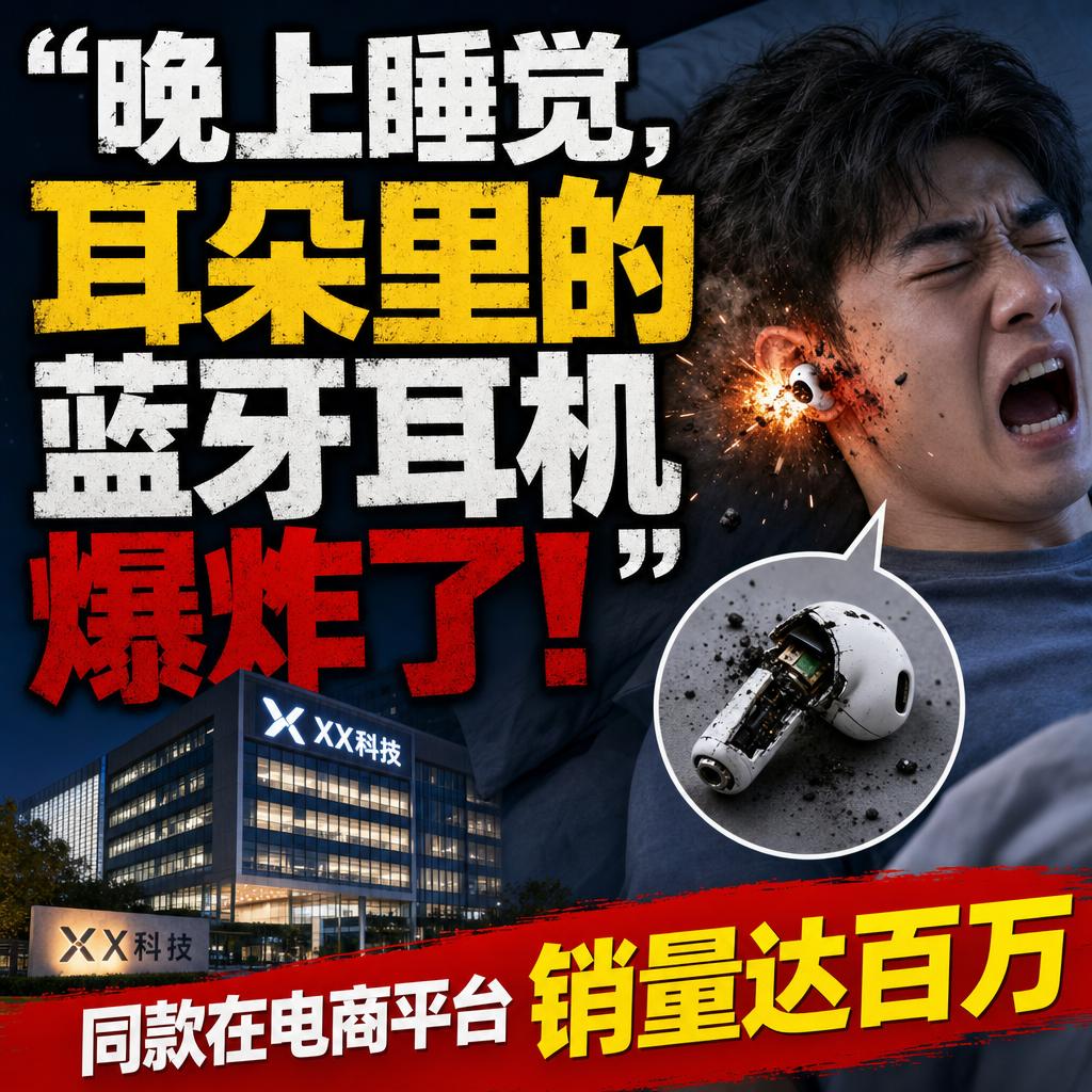 70块钱，一年多没出问题，怎么睡着睡着就在耳朵里炸了？很多人以为蓝牙耳机爆炸只