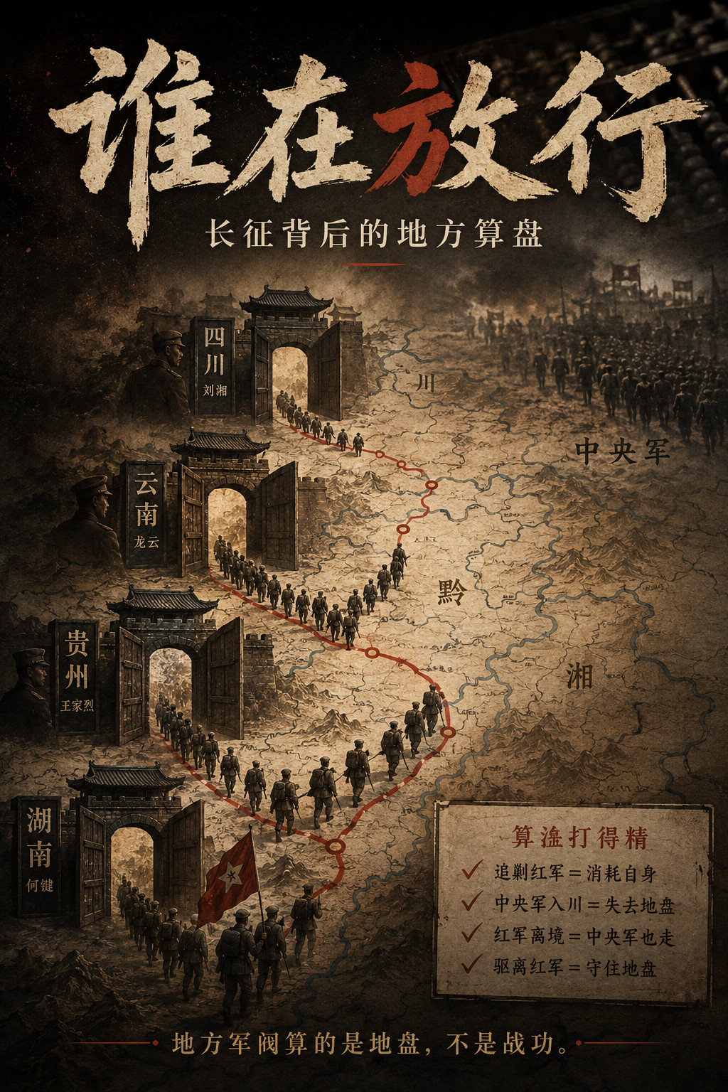 红军长征过程中，有哪些地方势力对其睁只眼闭只眼？Claude对此解答：这是一个被