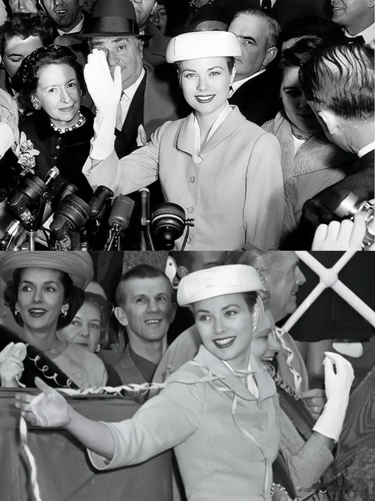 上世纪审美有多绝！格蕾丝·凯莉才是永远的优雅天花板✨1956年的那场世纪婚