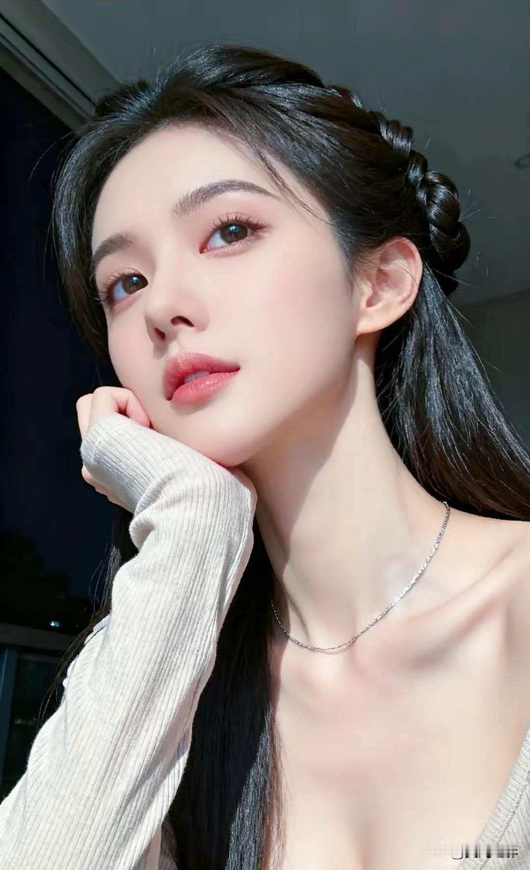 光之影温柔眼波，甜美笑容，少女心满满！💖✨少女感笑容