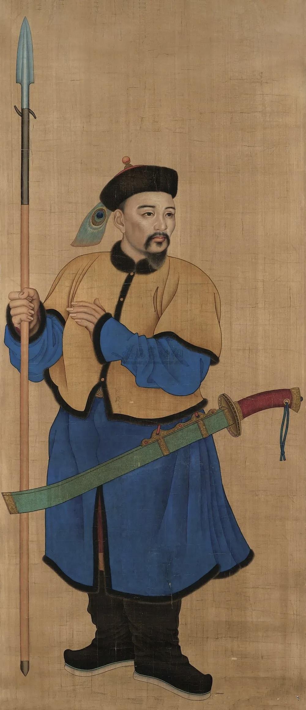 康熙设宴，发现一位将军偷偷打包菜肴，正欲发作，李光地却小声说：皇上，他家中有位9