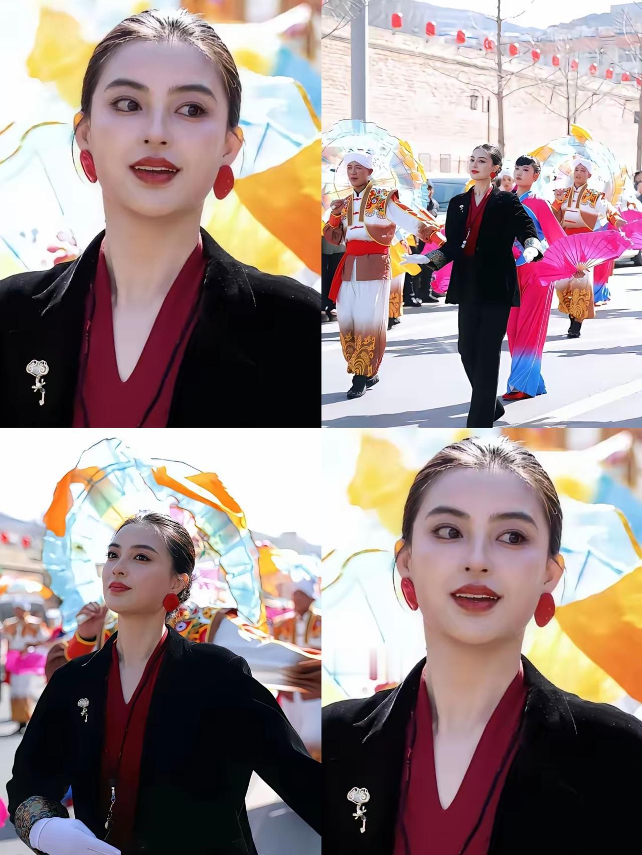 奉劝各位MCN，别去打那个领舞的陕北姑娘的主意。​人家叫高梦瑶，米脂文旅局的