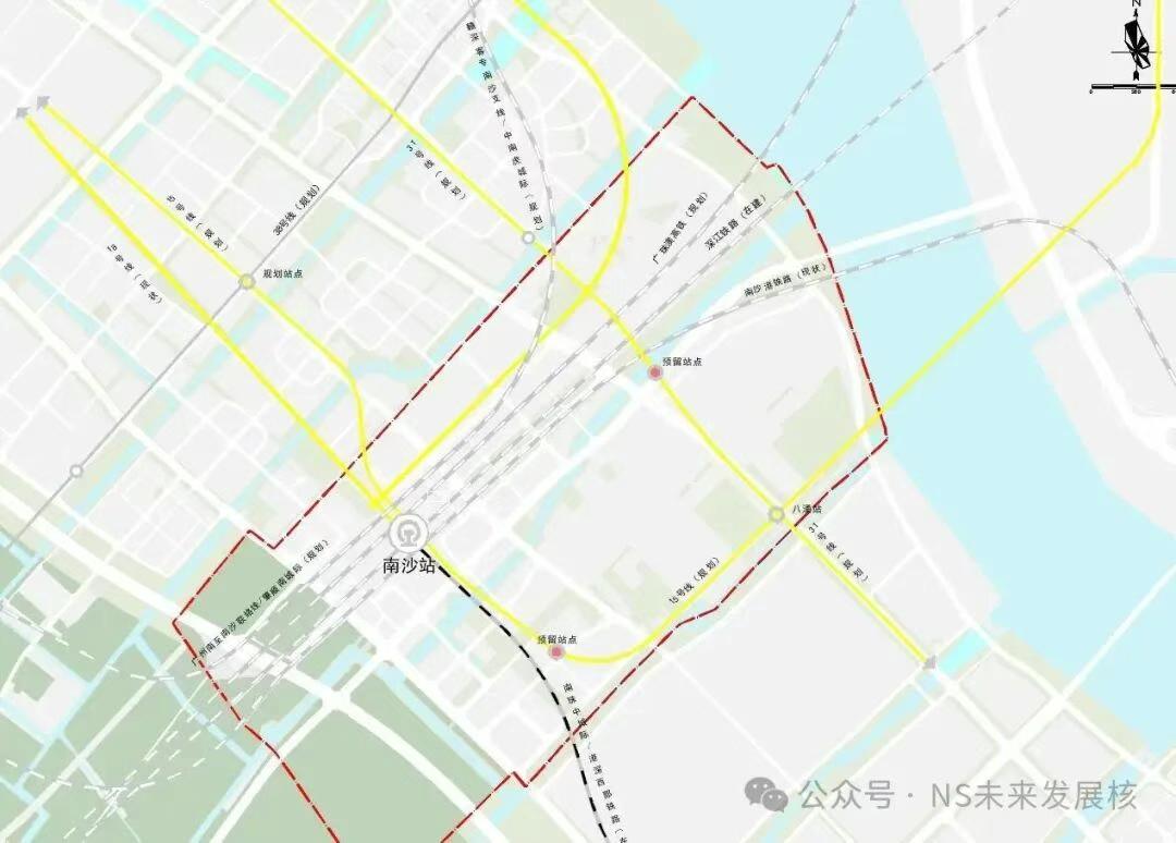 【南沙地铁规划又来新图！15号线没有被砍？】广州地铁设计研究院股份有限公司发布《