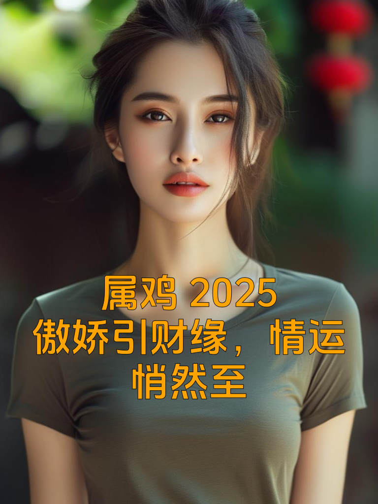 属鸡2025：傲娇引财缘，情运悄然至