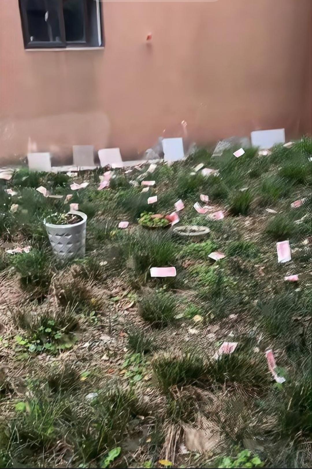 高空飘落数十万现金，是“天降横财”还是犯罪证据？3月26日下午，重庆市九龙坡区