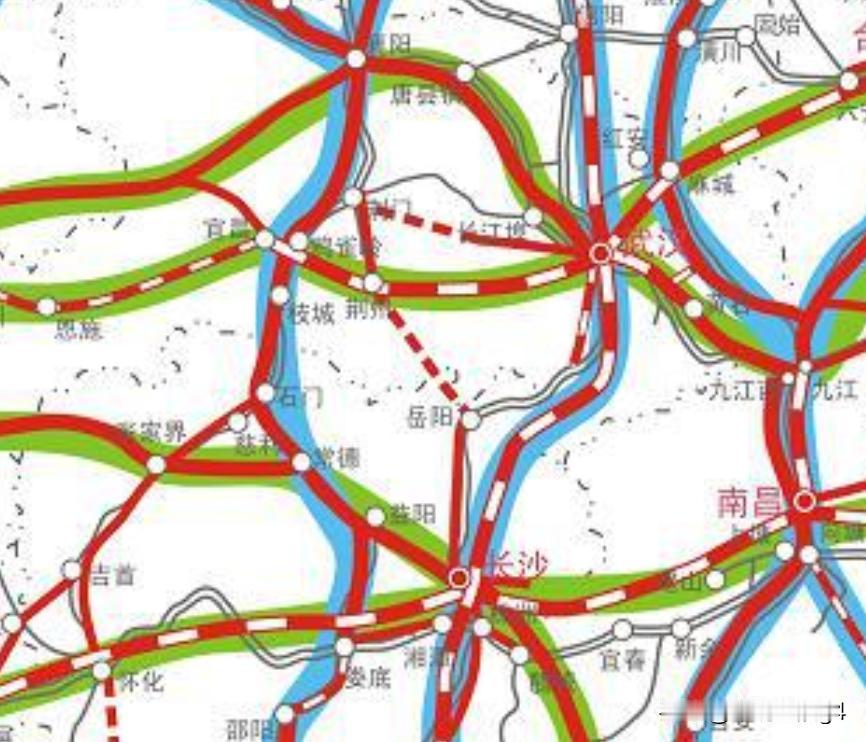 荆门经荆州到长沙的这条高铁，荆荆高铁段已通车，荆岳高铁段十五五重点推进荆岳高