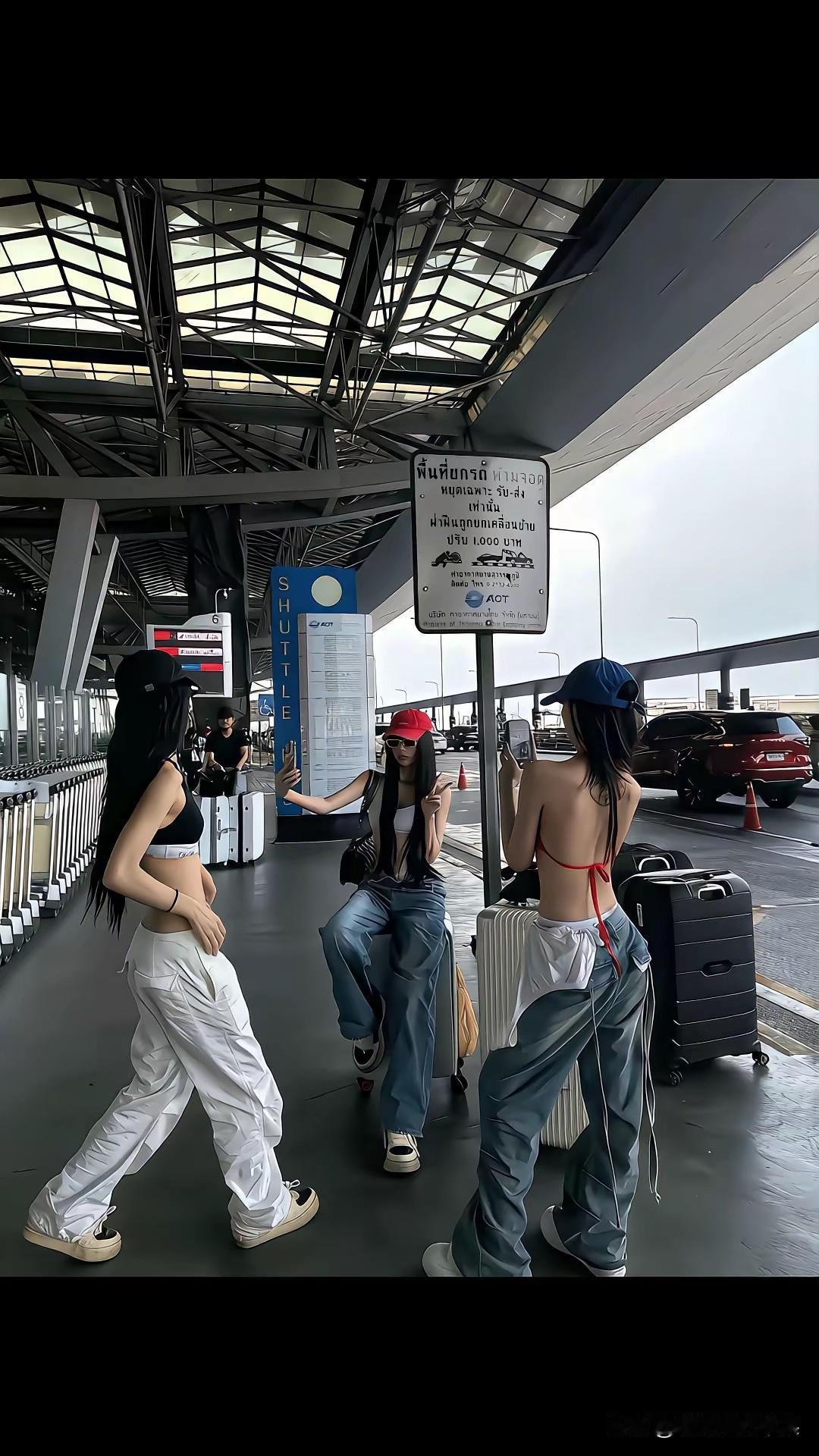 不懂就问，这样出门，不尴尬吗？[捂脸哭][捂脸哭]