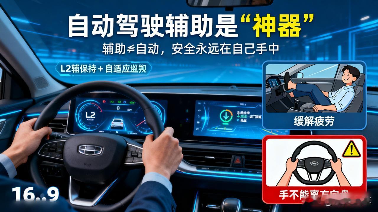 自动驾驶辅助是“神器”跑了趟长途，终于知道L2级辅助驾驶有多香了！车道保持+
