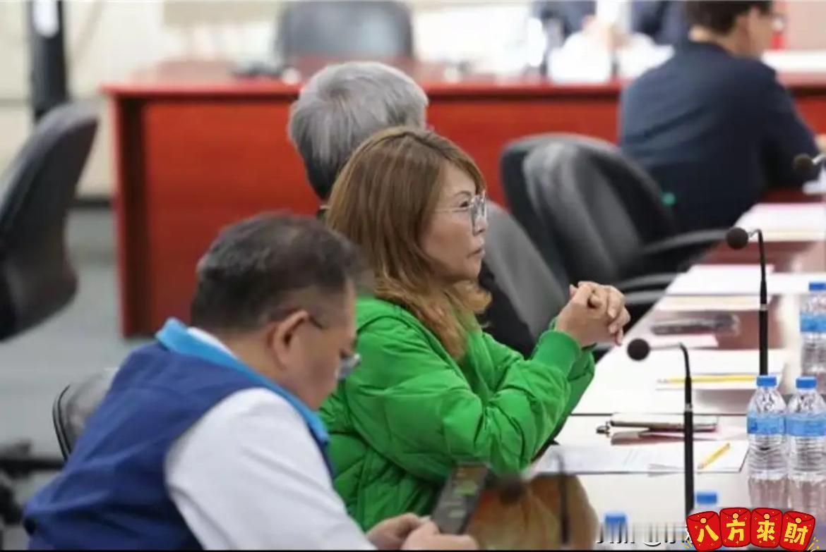 一句“变绿了”撕开遮羞布！国民党连喊统一的勇气都没有？郑丽文一句“穿得这么绿”，