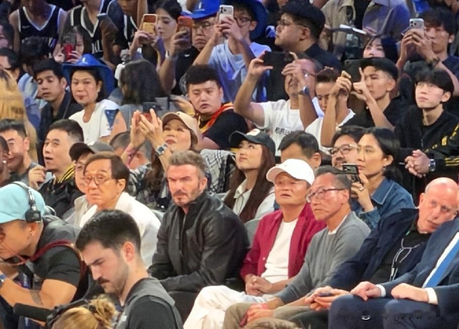 瘦死的骆驼比马大，澳门举办NBA中国赛，马云也去捧场！这次他不仅坐在了前