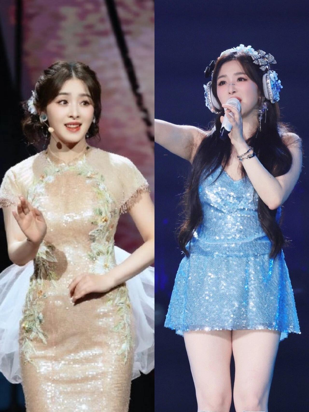 谁说女生一定要瘦？肉肉的张含韵也能成为审美天花板。