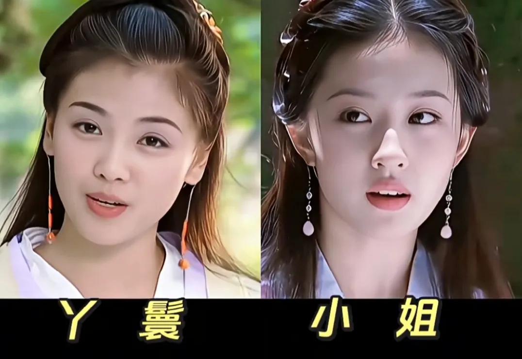 刘亦菲和刘涛的古装打扮都很美。刘亦菲的美貌令人震撼，她的韩服造型轻盈，侧脸